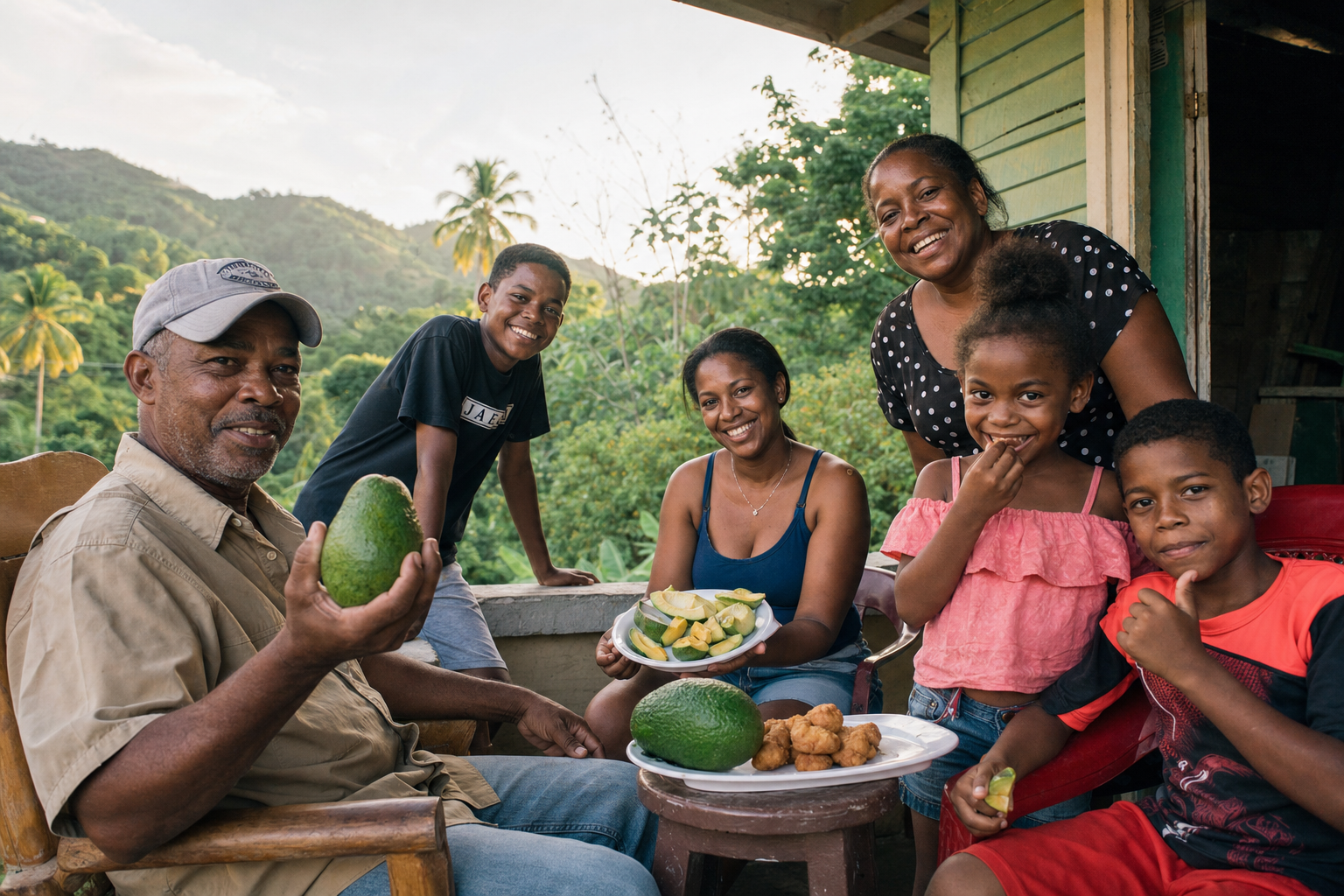 Fresh avocados and a warm welcome in Moca, Dominican Republic