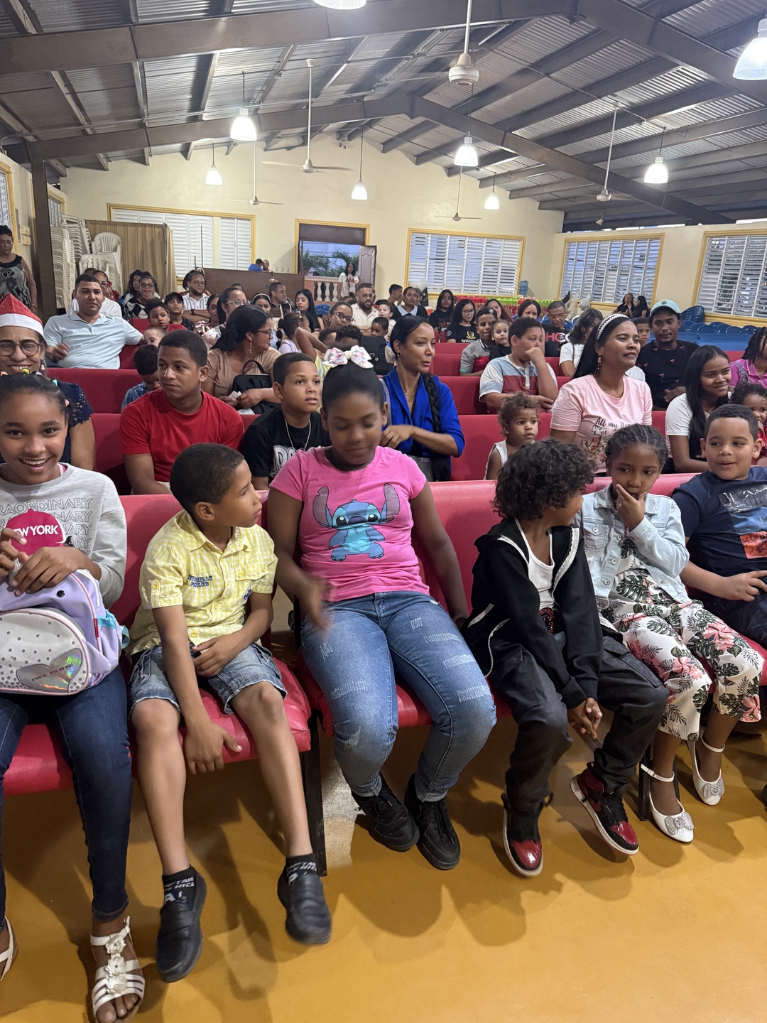 A community gathering supported by HOPE Life Global