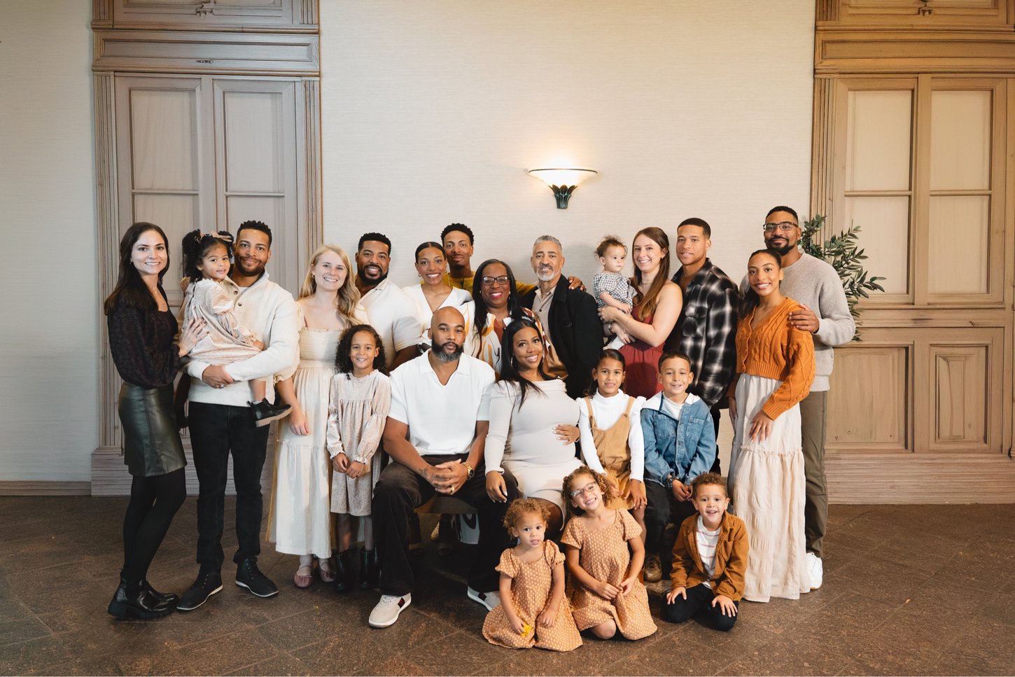 The Dominguez family together