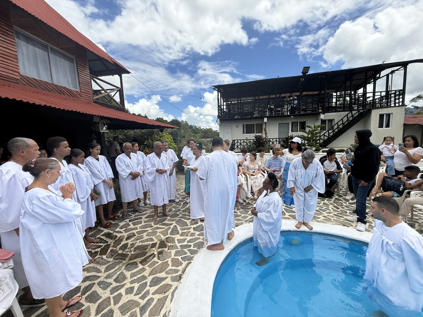 A baptism and time of restoration at Hope Mountain